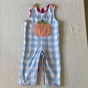 12M Shrimp & Grits Reversible Romper
